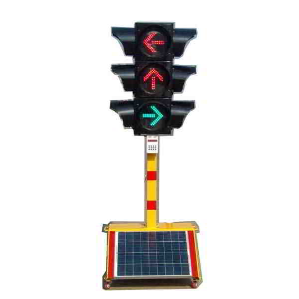 太陽能移動(dòng)式信號(hào)燈（左、直、右箭頭）