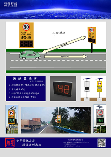 測速顯示屏 型號：XS-CSXS-01